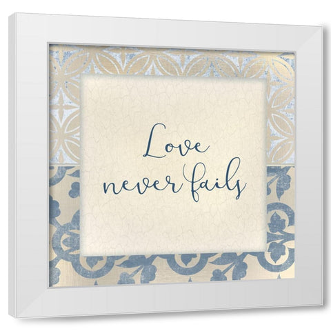 The Greatest 7 White Modern Wood Framed Art Print by Kimberly, Allen