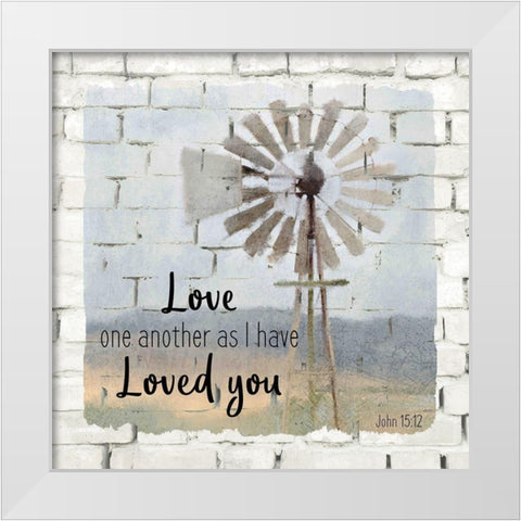 Farm Life 6 White Modern Wood Framed Art Print by Kimberly, Allen
