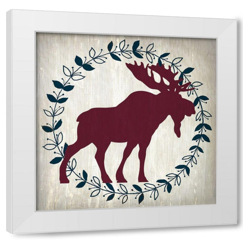 Be Wild 1 White Modern Wood Framed Art Print by Kimberly, Allen