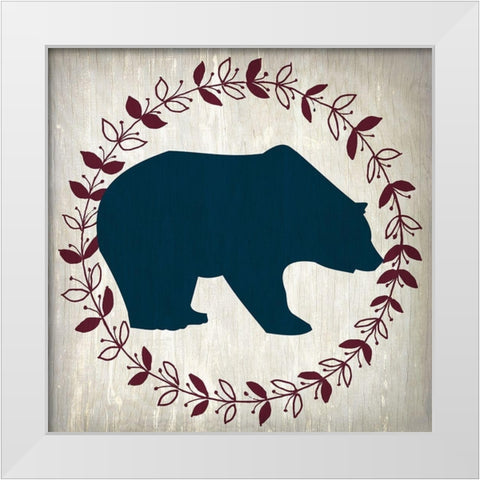 Be Wild  2 White Modern Wood Framed Art Print by Kimberly, Allen