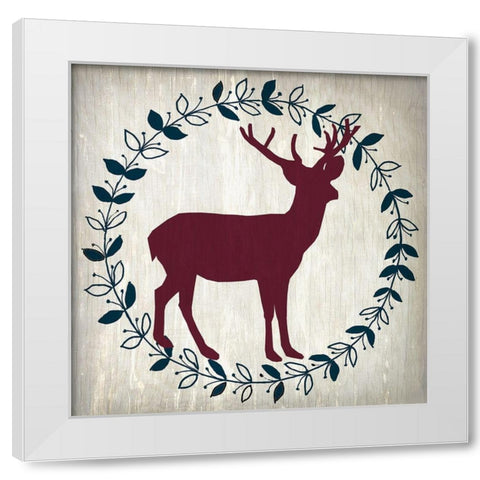 Be Wild  3 White Modern Wood Framed Art Print by Kimberly, Allen