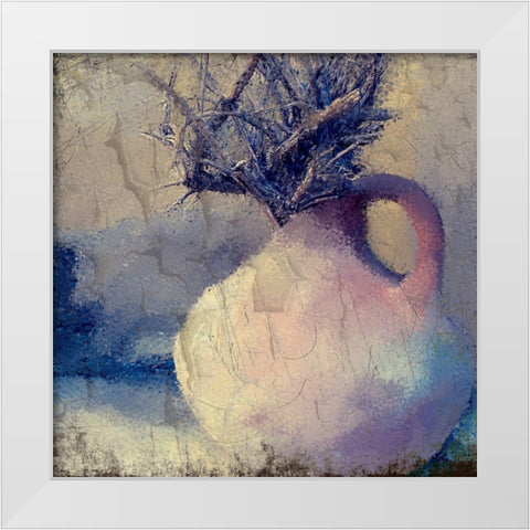 In the Branches White Modern Wood Framed Art Print by Kimberly, Allen