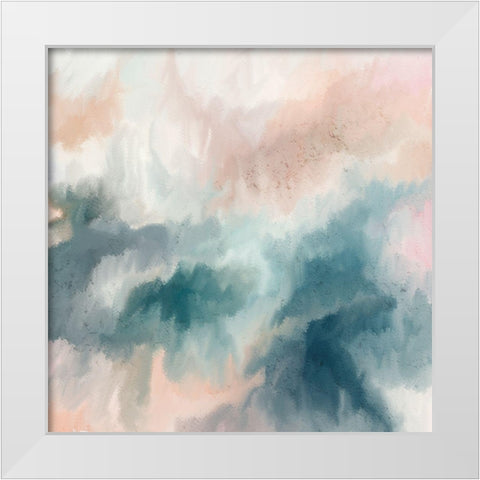 My Dreams White Modern Wood Framed Art Print by Kimberly, Allen