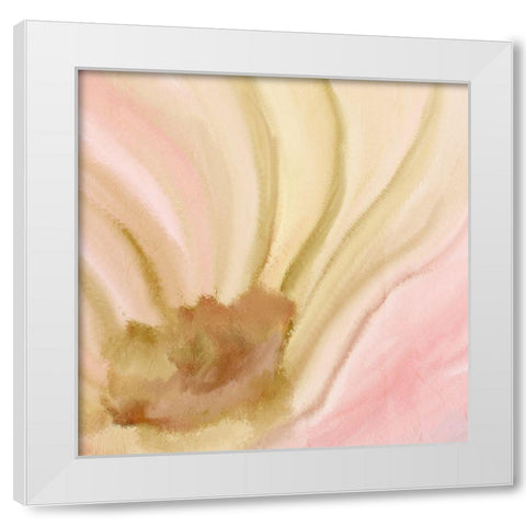 Gold Center 2 White Modern Wood Framed Art Print by Kimberly, Allen