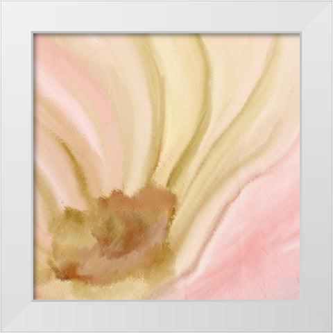 Gold Center 2 White Modern Wood Framed Art Print by Kimberly, Allen