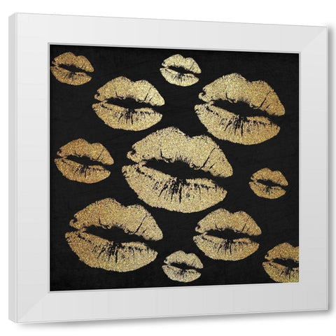 My Heart is in Paris 3 White Modern Wood Framed Art Print by Kimberly, Allen