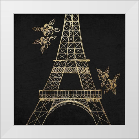 Fall in Love 2 White Modern Wood Framed Art Print by Kimberly, Allen