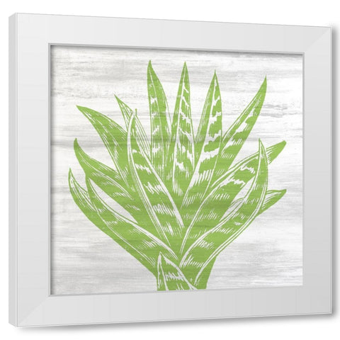 Tones of Color 1 White Modern Wood Framed Art Print by Kimberly, Allen