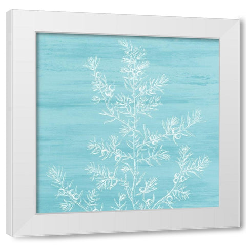 Botanical Bright 3 White Modern Wood Framed Art Print by Kimberly, Allen