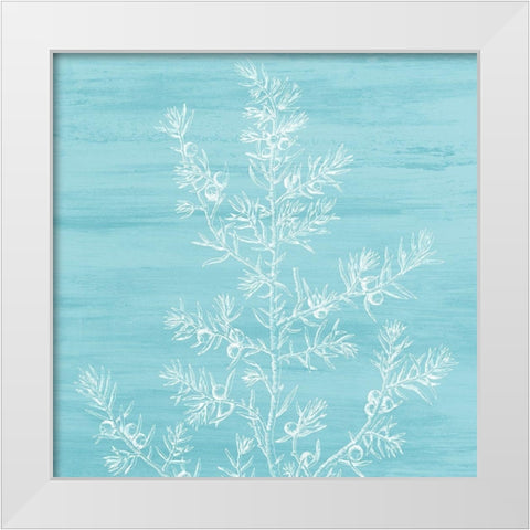 Botanical Bright 3 White Modern Wood Framed Art Print by Kimberly, Allen