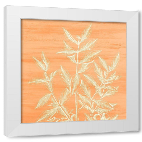 Botanical Bright 4 White Modern Wood Framed Art Print by Kimberly, Allen