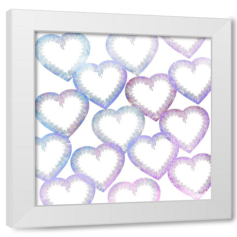 Love Yourself 2 White Modern Wood Framed Art Print by Kimberly, Allen