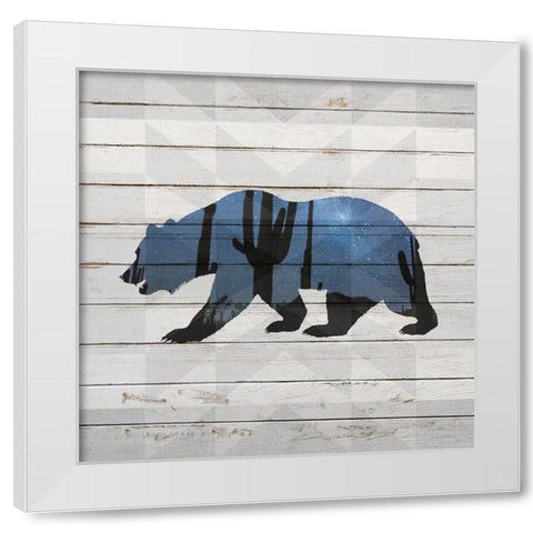 Wilderness 2 White Modern Wood Framed Art Print by Kimberly, Allen