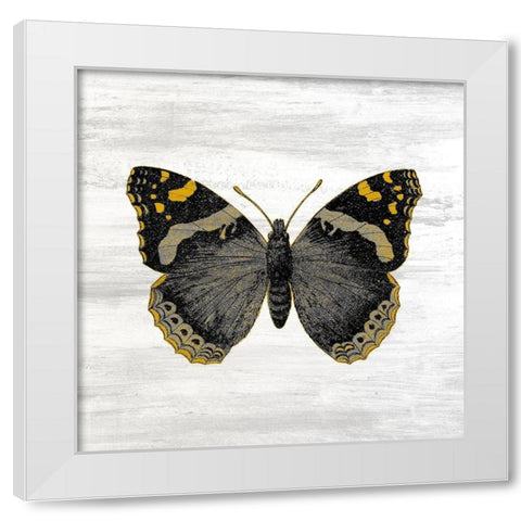 Wildflower Jar 13 White Modern Wood Framed Art Print by Kimberly, Allen