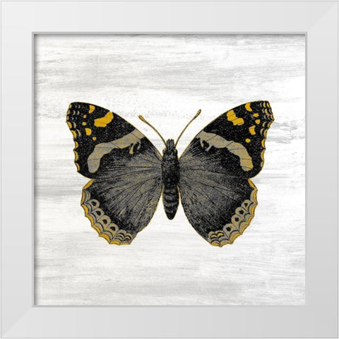 Wildflower Jar 13 White Modern Wood Framed Art Print by Kimberly, Allen