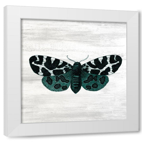 Wildflower Jar 14 White Modern Wood Framed Art Print by Kimberly, Allen