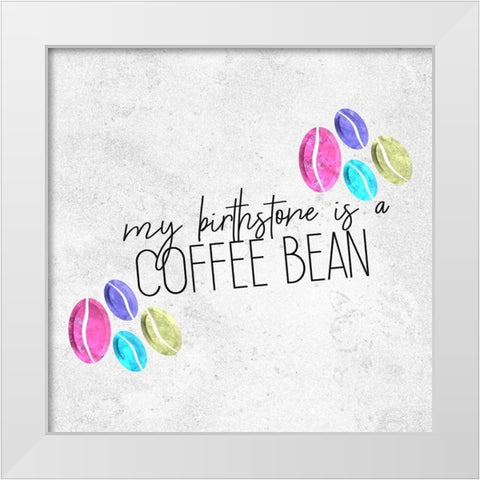 Coffee Time 9 White Modern Wood Framed Art Print by Kimberly, Allen