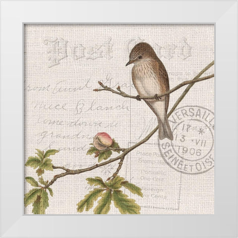 Summer Song 1 White Modern Wood Framed Art Print by Kimberly, Allen