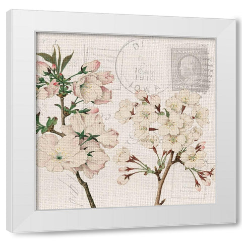 Summer Song 2 White Modern Wood Framed Art Print by Kimberly, Allen