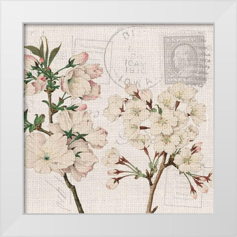 Summer Song 2 White Modern Wood Framed Art Print by Kimberly, Allen