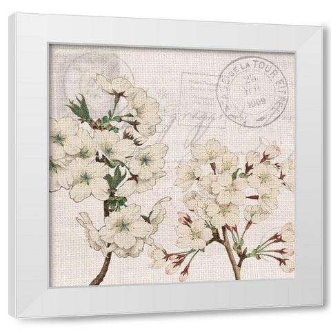 Summer Song 4 White Modern Wood Framed Art Print by Kimberly, Allen