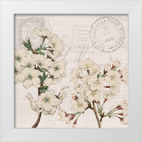 Summer Song 4 White Modern Wood Framed Art Print by Kimberly, Allen