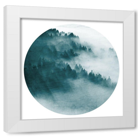 In the Forest 2 White Modern Wood Framed Art Print by Kimberly, Allen