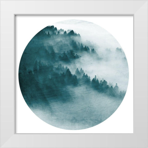 In the Forest 2 White Modern Wood Framed Art Print by Kimberly, Allen