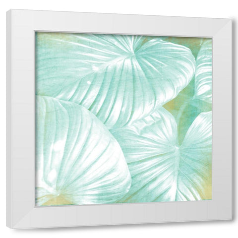 Tropics 1 White Modern Wood Framed Art Print by Kimberly, Allen