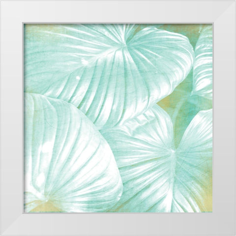 Tropics 1 White Modern Wood Framed Art Print by Kimberly, Allen