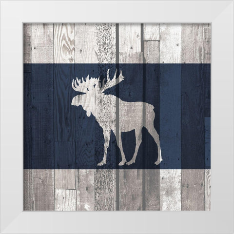 Wildlife 3 White Modern Wood Framed Art Print by Kimberly, Allen