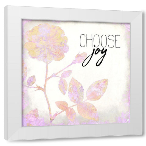 Colorful Spring 2 White Modern Wood Framed Art Print by Kimberly, Allen