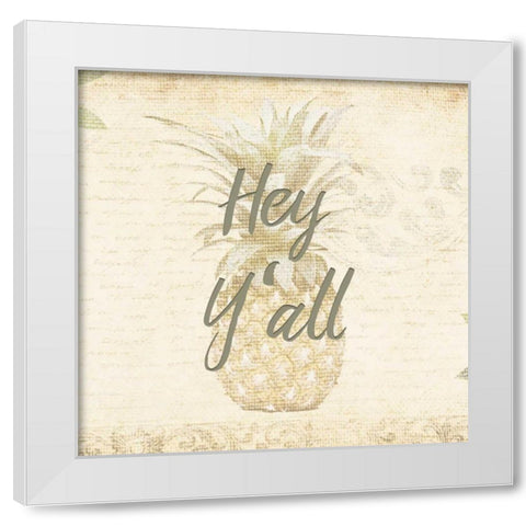 Southern Charm 2 White Modern Wood Framed Art Print by Allen, Kimberly