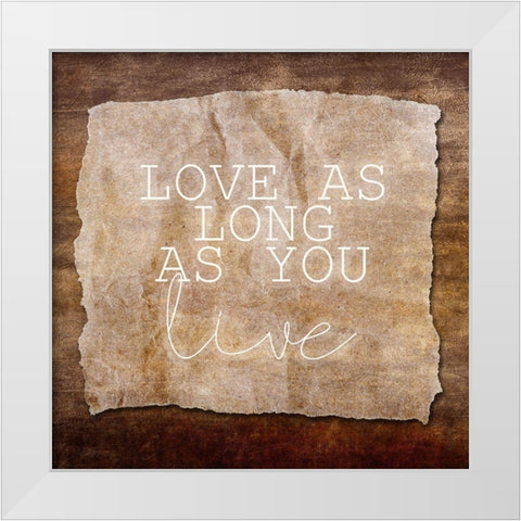 What Makes You 3 White Modern Wood Framed Art Print by Kimberly, Allen