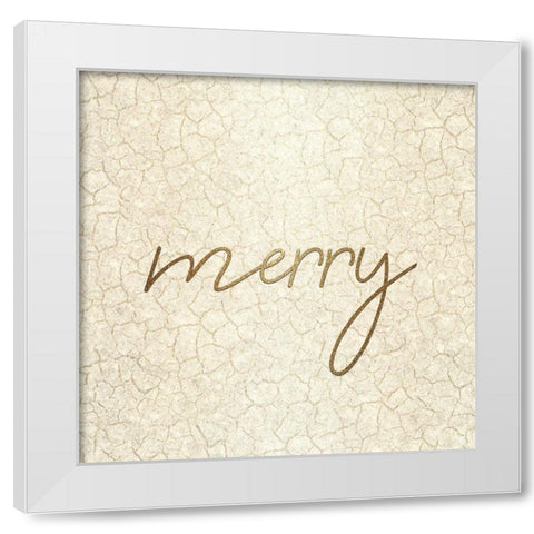 Christmas Luxe 1 White Modern Wood Framed Art Print by Kimberly, Allen