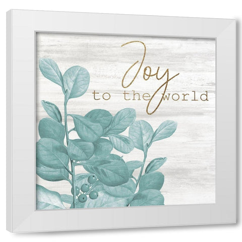 Christmas Romance 4 White Modern Wood Framed Art Print by Kimberly, Allen