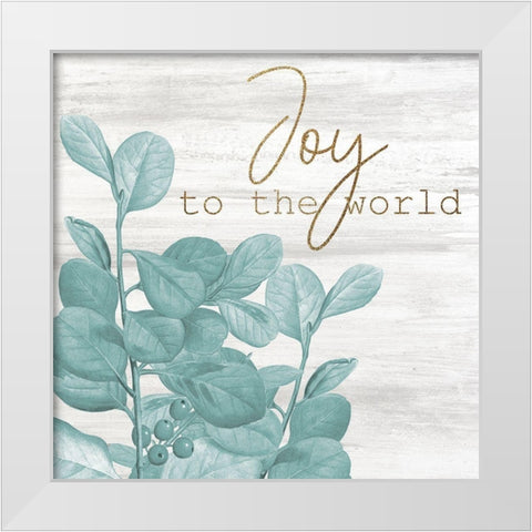 Christmas Romance 4 White Modern Wood Framed Art Print by Kimberly, Allen