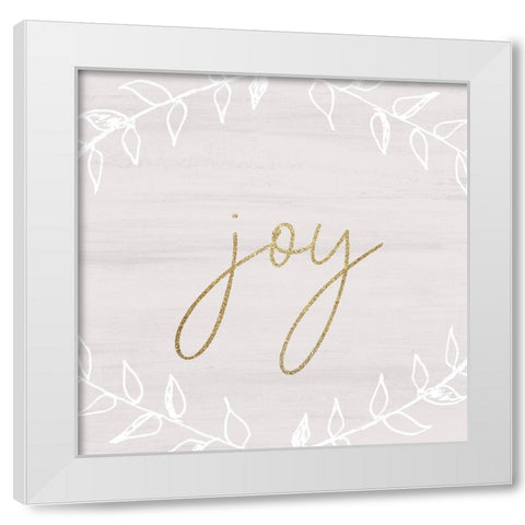 Christmas Romance 15 White Modern Wood Framed Art Print by Kimberly, Allen