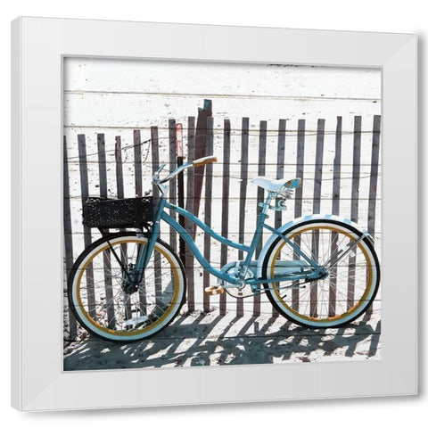 Beach Ready Full White Modern Wood Framed Art Print by Kimberly, Allen