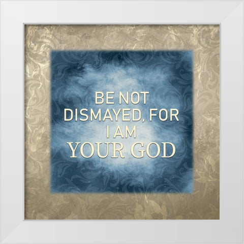 Isaiah 41-2 White Modern Wood Framed Art Print by Kimberly, Allen