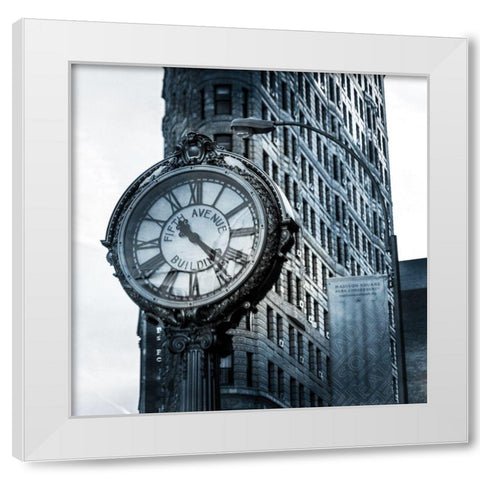 NY Bound 3 White Modern Wood Framed Art Print by Kimberly, Allen