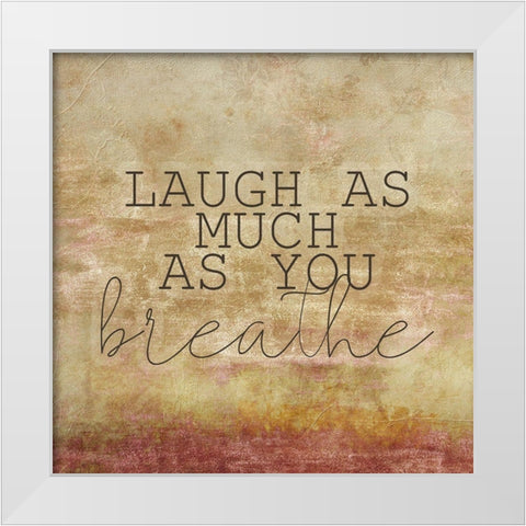 Some Days 2 White Modern Wood Framed Art Print by Kimberly, Allen