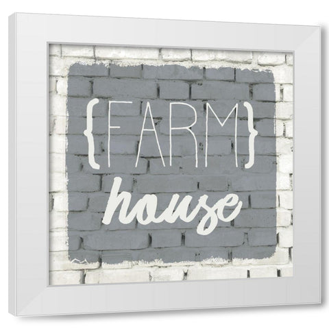 Life on the Farm 3 White Modern Wood Framed Art Print by Kimberly, Allen