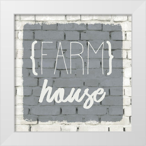 Life on the Farm 3 White Modern Wood Framed Art Print by Kimberly, Allen