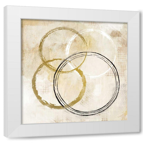 Ring Time 2 White Modern Wood Framed Art Print by Allen, Kimberly
