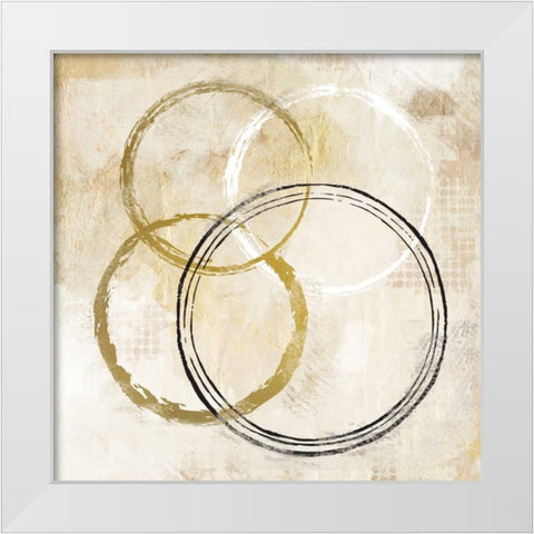 Ring Time 2 White Modern Wood Framed Art Print by Allen, Kimberly