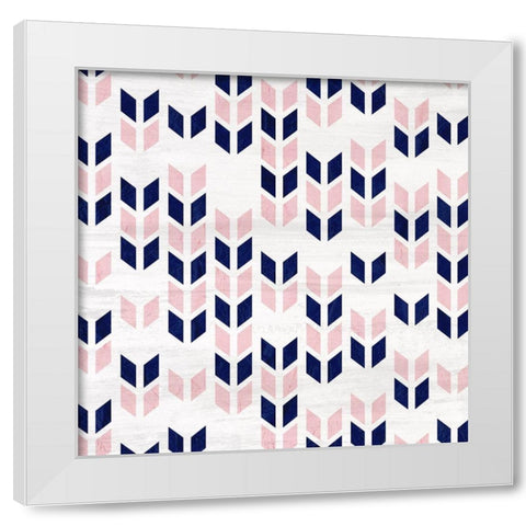 Prints 2 White Modern Wood Framed Art Print by Kimberly, Allen