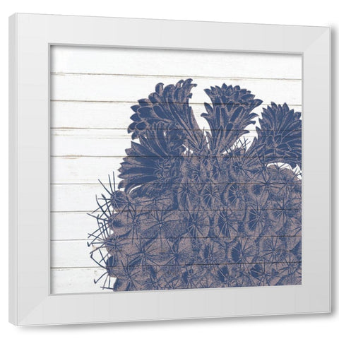Desert Flower 2 White Modern Wood Framed Art Print by Kimberly, Allen