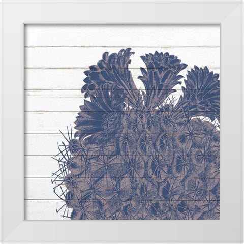 Desert Flower 2 White Modern Wood Framed Art Print by Kimberly, Allen