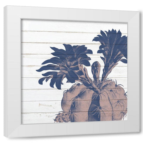 Desert Flower 3 White Modern Wood Framed Art Print by Kimberly, Allen